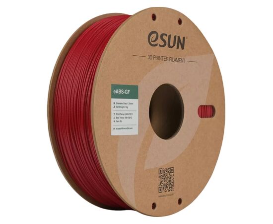 Пластик для 3D-принтера eSUN EABS-GF 1,75mm 1kg RED FIRE ENGINE (EABS-GF-P175FR1)