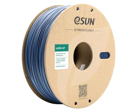 Пластик для 3D-принтера eSUN EABS-GF 1,75mm 1kg GREY (EABS-GF-P175H1)