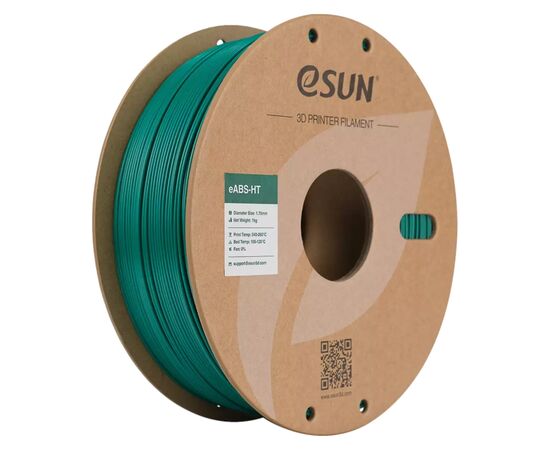 Пластик для 3D-принтера eSUN EABS-HT 1,75mm 1kg GREEN (EABS-HT-P175G1)