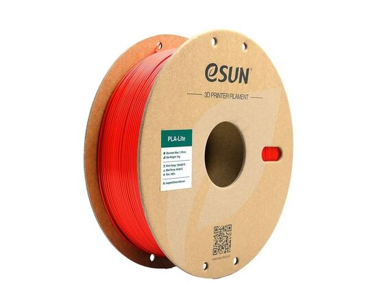 Пластик для 3D-принтера eSUN ePLA-LITE 1,75mm 1kg Red (EPLA-LITE-P175R1)