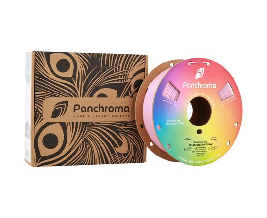 Пластик для 3D-принтера Polymaker PLA PANCHROMA CELESTIAL 1,75mm 1kg LIGHT PINK (CA02046), изображение 4