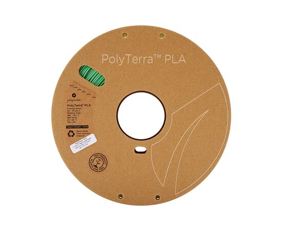 Пластик для 3D-принтера Polymaker PLA PolyTerra 1,75mm 1kg FORREST GREEN (PM70846), изображение 2