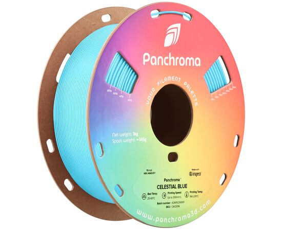 Пластик для 3D-принтера Polymaker PLA PANCHROMA CELESTIAL 1,75mm 1kg BLUE (CA02014)