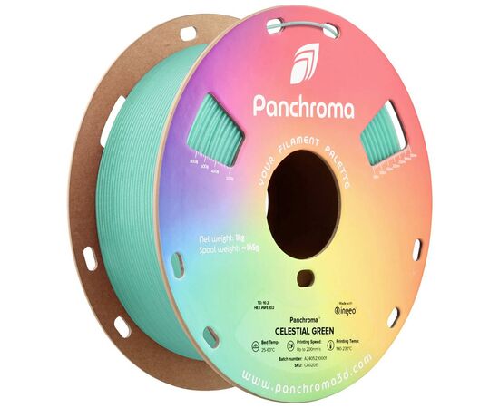 Пластик для 3D-принтера Polymaker PLA PANCHROMA CELESTIAL 1,75mm 1kg GREEN (CA02015)