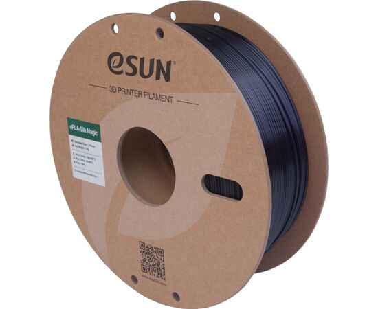 Пластик для 3D-принтера eSUN ePLA-Silk Magic 1кг, 1.75мм, Black Purple (EPLA-SILKMAGIC-P175BP1), зображення 2