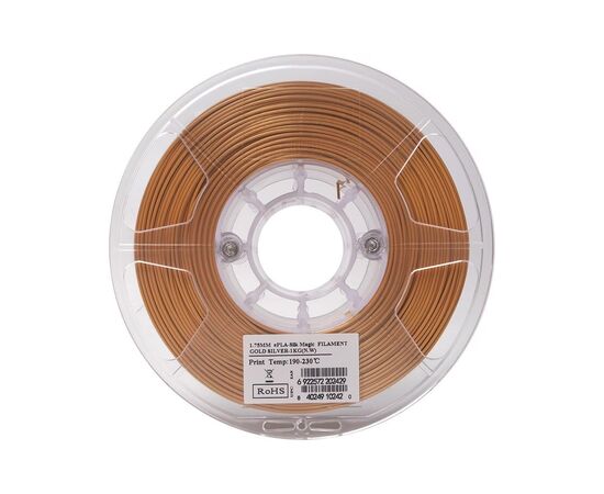 Пластик для 3D-принтера eSUN ePLA-Silk Magic 1кг, 1.75мм, Gold Silver (EPLA-SILKMAGIC-P175JS1), зображення 3