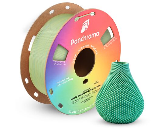 Пластик для 3D-принтера Polymaker PLA PANCHROMA DUAL MATTE 1,75mm 1kg CAMELEON (CA04043), изображение 2