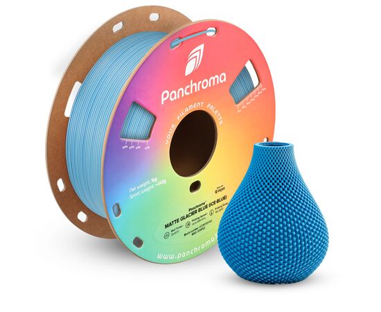 Пластик для 3D-принтера Polymaker PLA PANCHROMA DUAL MATTE 1,75mm 1kg GLACIER BLUE (CA04047), изображение 2