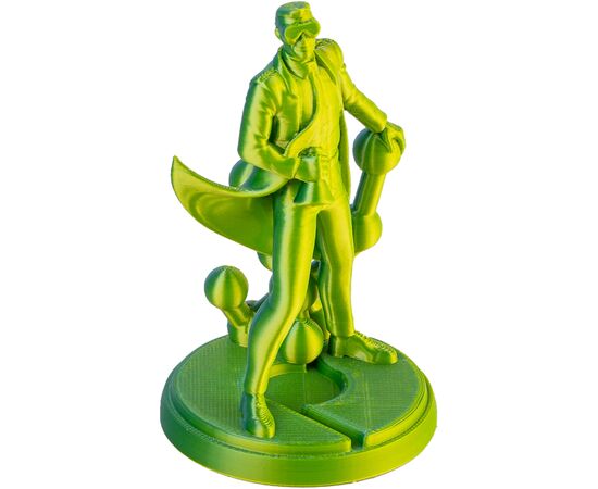 Пластик для 3D-принтера Polymaker PLA PANCHROMA DUAL SILK 1,75mm 1kg Yellow-Blue (CA03026), изображение 3