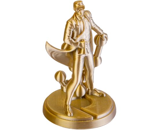 Пластик для 3D-принтера Polymaker PLA PANCHROMA DUAL SILK 1,75mm 1kg Gold-Silver (CA03027), изображение 3