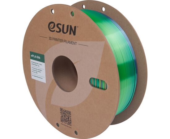 Пластик для 3D-принтера eSUN ePLA-Silk 1,75mm 1kg FOREST (EPLA-SILK-P175FO1)