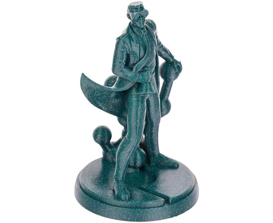 Пластик для 3D-принтера Polymaker PLA PANCHROMA GALAXY 1,75mm 1kg DARK GREEN (CA02026), изображение 3