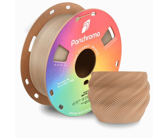 Пластик для 3D-принтера Polymaker PLA PANCHROMA GRADIENT MATTE 1,75mm 1kg WOOD (CA04053), изображение 2