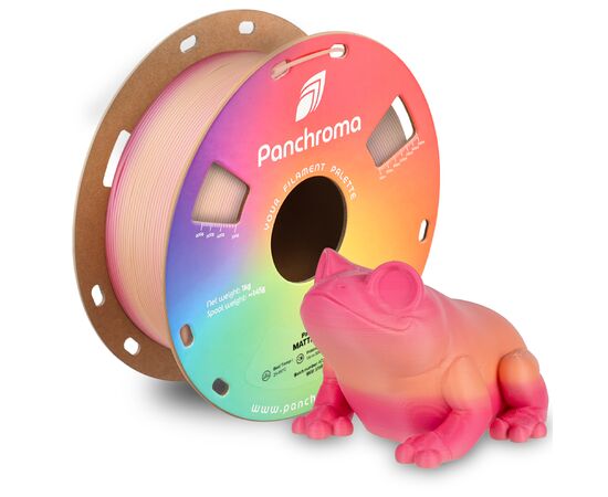 Пластик для 3D-принтера Polymaker PLA PANCHROMA GRADIENT MATTE 1,75mm 1kg SPRING (CA04056), изображение 2