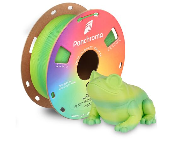 Пластик для 3D-принтера Polymaker PLA PANCHROMA GRADIENT MATTE 1,75mm 1kg SUMMER (CA04057), изображение 2