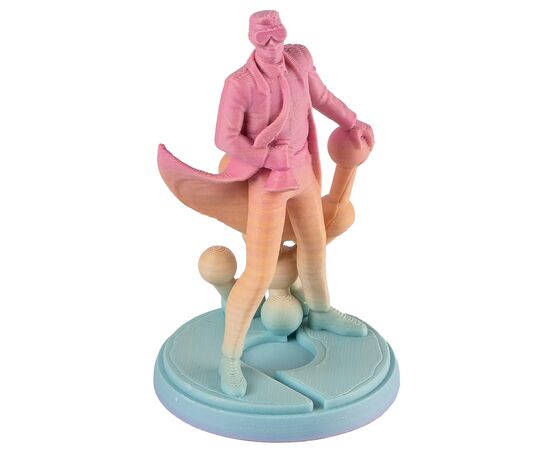 Пластик для 3D-принтера Polymaker PLA PANCHROMA GRADIENT PASTEL 1,75mm 1kg RAINBOW PASTEL (CA04055), изображение 3
