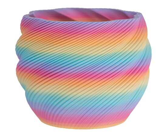 Пластик для 3D-принтера Polymaker PLA PANCHROMA GRADIENT PASTEL 1,75mm 1kg RAINBOW PASTEL (CA04055), изображение 5