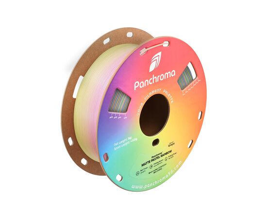Пластик для 3D-принтера Polymaker PLA PANCHROMA GRADIENT PASTEL 1,75mm 1kg RAINBOW PASTEL (CA04055)