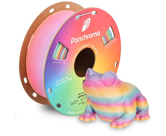 Пластик для 3D-принтера Polymaker PLA PANCHROMA GRADIENT SATIN 1,75mm 1kg RAINBOW (CA05001), изображение 5