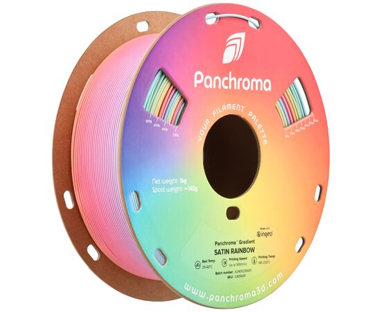 Пластик для 3D-принтера Polymaker PLA PANCHROMA GRADIENT SATIN 1,75mm 1kg RAINBOW (CA05001)