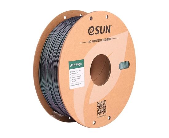 Пластик для 3D-принтера eSUN ePLA-Magic Dark Twinkling 1,75mm 1kg GREEN (EPLA-MAGIC-P175DTG1)