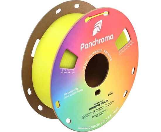Пластик для 3D-принтера Polymaker PLA PANCHROMA LUMINOUS 1,75mm 1kg YELLOW (CA02035)