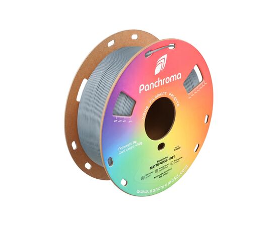 Пластик для 3D-принтера Polymaker PLA PANCHROMA MATTE 1,75mm 1kg FOSSIL GREY (CA04020)