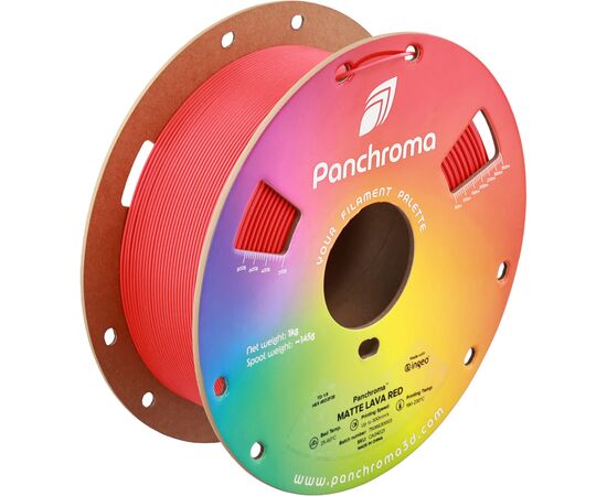 Пластик для 3D-принтера Polymaker PLA PANCHROMA MATTE 1,75mm 1kg LAVA RED (CA04021)