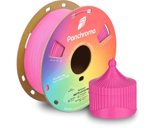 Пластик для 3D-принтера Polymaker PLA PANCHROMA MATTE 1,75mm 1kg LOTUS PINK (CA04002), изображение 4