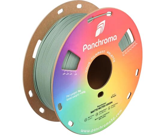 Пластик для 3D-принтера Polymaker PLA PANCHROMA MATTE 1,75mm 1kg MUTED GREEN (CA04025)
