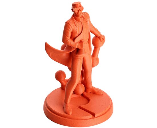 Пластик для 3D-принтера Polymaker PLA PANCHROMA MARBLE 1,75mm 1kg BRICK (CA04061), изображение 3