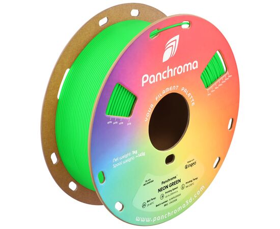 Пластик для 3D-принтера Polymaker PLA PANCHROMA NEON 1,75mm 1kg GREEN (CA02006)