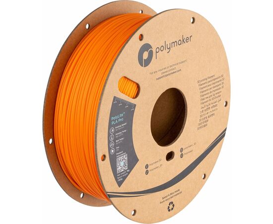 Пластик для 3D-принтера Polymaker PLA POLYLITE PRO 1,75mm 1kg ORANGE (PA07010)