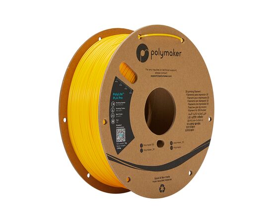 Пластик для 3D-принтера Polymaker PLA POLYLITE PRO 1,75mm 1kg YELLOW (PA07009)