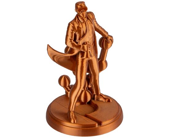 Пластик для 3D-принтера Polymaker PLA PANCHROMA SILK 1,75mm 1kg BRONZE (CA03004), изображение 6