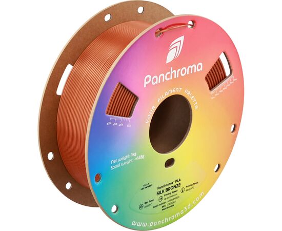 Пластик для 3D-принтера Polymaker PLA PANCHROMA SILK 1,75mm 1kg BRONZE (CA03004)