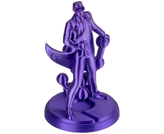 Пластик для 3D-принтера Polymaker PLA PANCHROMA SILK 1,75mm 1kg PURPLE (CA03014), изображение 6