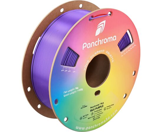 Пластик для 3D-принтера Polymaker PLA PANCHROMA SILK 1,75mm 1kg PURPLE (CA03014)