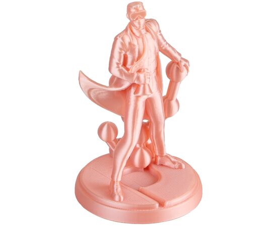 Пластик для 3D-принтера Polymaker PLA PANCHROMA SILK 1,75mm 1kg QUARTZ PINK (CA03013), изображение 5