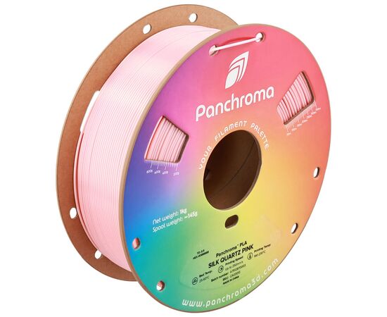 Пластик для 3D-принтера Polymaker PLA PANCHROMA SILK 1,75mm 1kg QUARTZ PINK (CA03013)