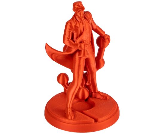 Пластик для 3D-принтера Polymaker PLA PANCHROMA SILK 1,75mm 1kg RED (CA03015), изображение 6