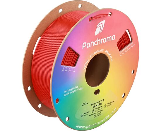 Пластик для 3D-принтера Polymaker PLA PANCHROMA SILK 1,75mm 1kg RED (CA03015)