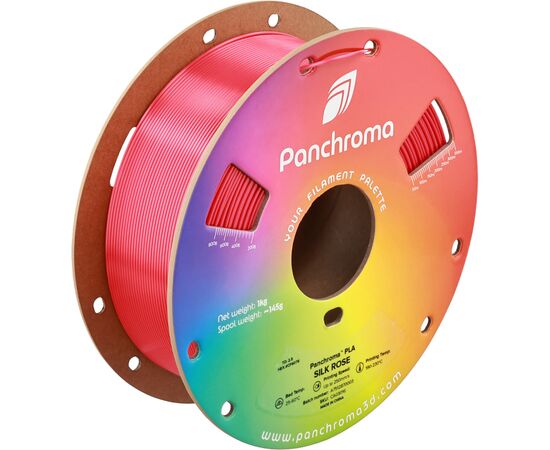 Пластик для 3D-принтера Polymaker PLA PANCHROMA SILK 1,75mm 1kg ROSE (CA03016)