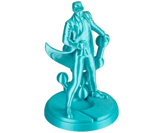 Пластик для 3D-принтера Polymaker PLA PANCHROMA SILK 1,75mm 1kg TEAL (CA03019), изображение 6