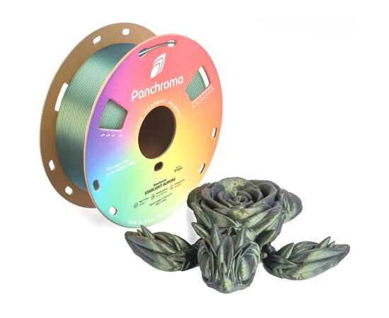 Пластик для 3D-принтера Polymaker PLA PANCHROMA STARLIGHT 1,75mm 1kg AURORA (CA02038), изображение 4