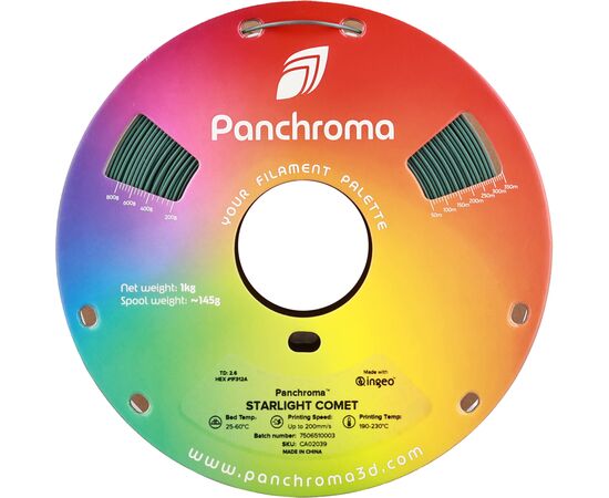 Пластик для 3D-принтера Polymaker PLA PANCHROMA STARLIGHT 1,75mm 1kg COMET (CA02039), изображение 2