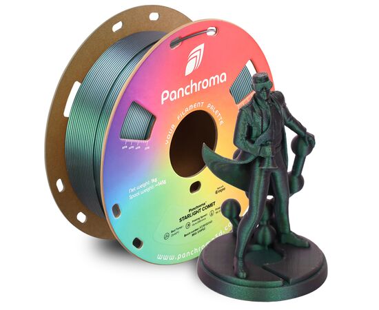Пластик для 3D-принтера Polymaker PLA PANCHROMA STARLIGHT 1,75mm 1kg COMET (CA02039), изображение 4
