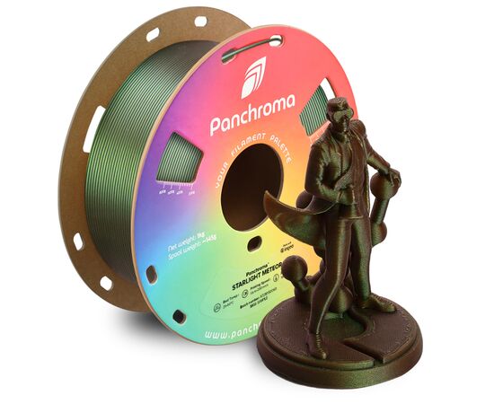 Пластик для 3D-принтера Polymaker PLA PANCHROMA STARLIGHT 1,75mm 1kg METEOR (CA02019), изображение 5