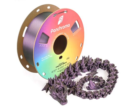 Пластик для 3D-принтера Polymaker PLA PANCHROMA STARLIGHT 1,75mm 1kg NEBULA (CA02020), изображение 4