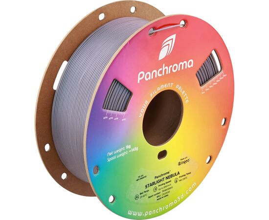 Пластик для 3D-принтера Polymaker PLA PANCHROMA STARLIGHT 1,75mm 1kg NEBULA (CA02020)